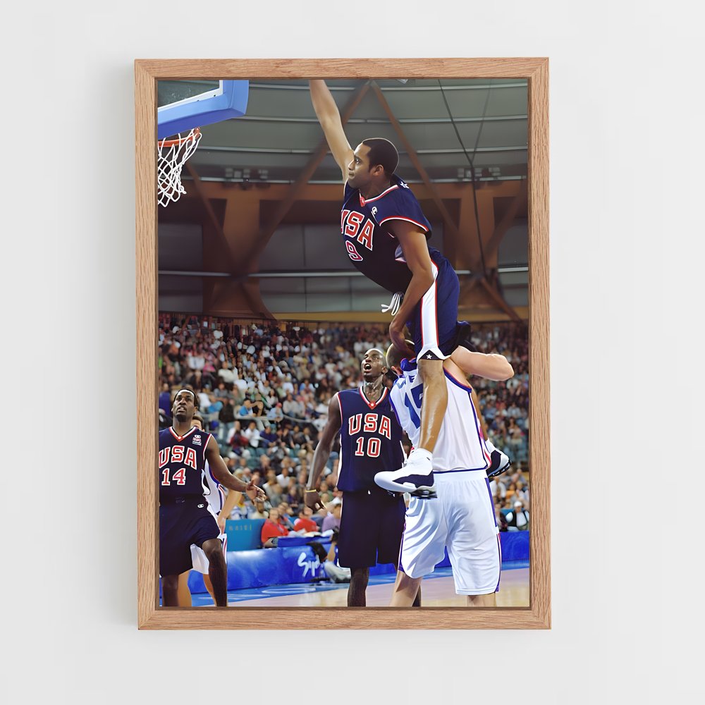 Poster Vince en Vol – affiche Basketball (vue 4)